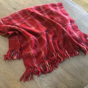 Vtg Churchill Weavers Lap Blanket / Throw / Shaw  49”x35”